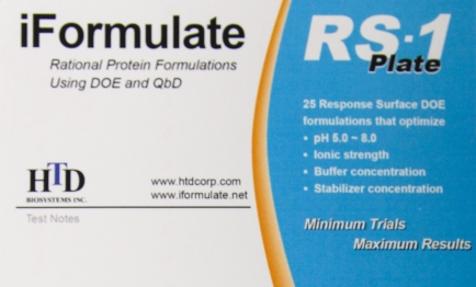 iFormulate RS-1 Plate
