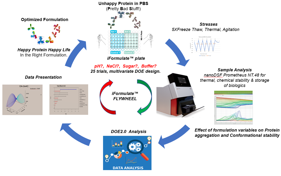 Diagram of the iFormulate process