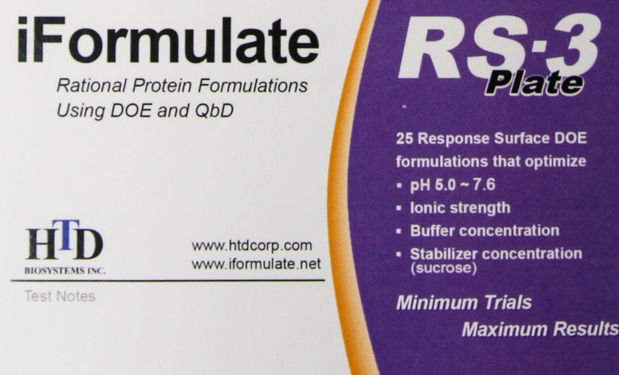 iFormulate RS-3 Plate